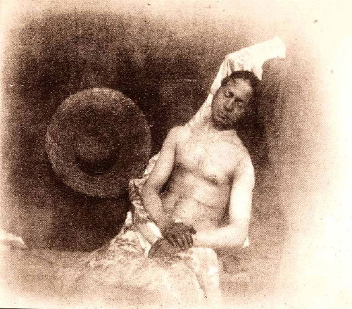 Autoportrait en noyé, 1840, fac similé numérique moderne
